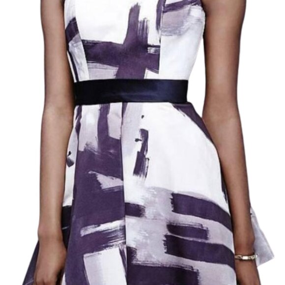 NWT Jovani  M368SC Printed Holiday Dress Multi Color size 4 - Picture 4 of 6